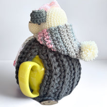 Load image into Gallery viewer, Crocheted Sheep Tea Cosy